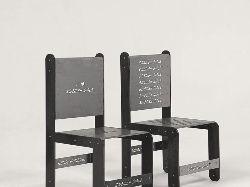 Silla por corte láser
